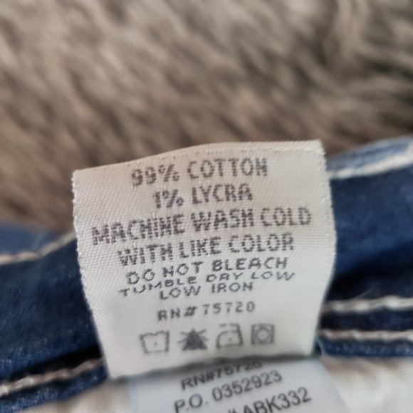 BKE STELLA Straight Leg Low Rise Jeans - Picture 5 of 6